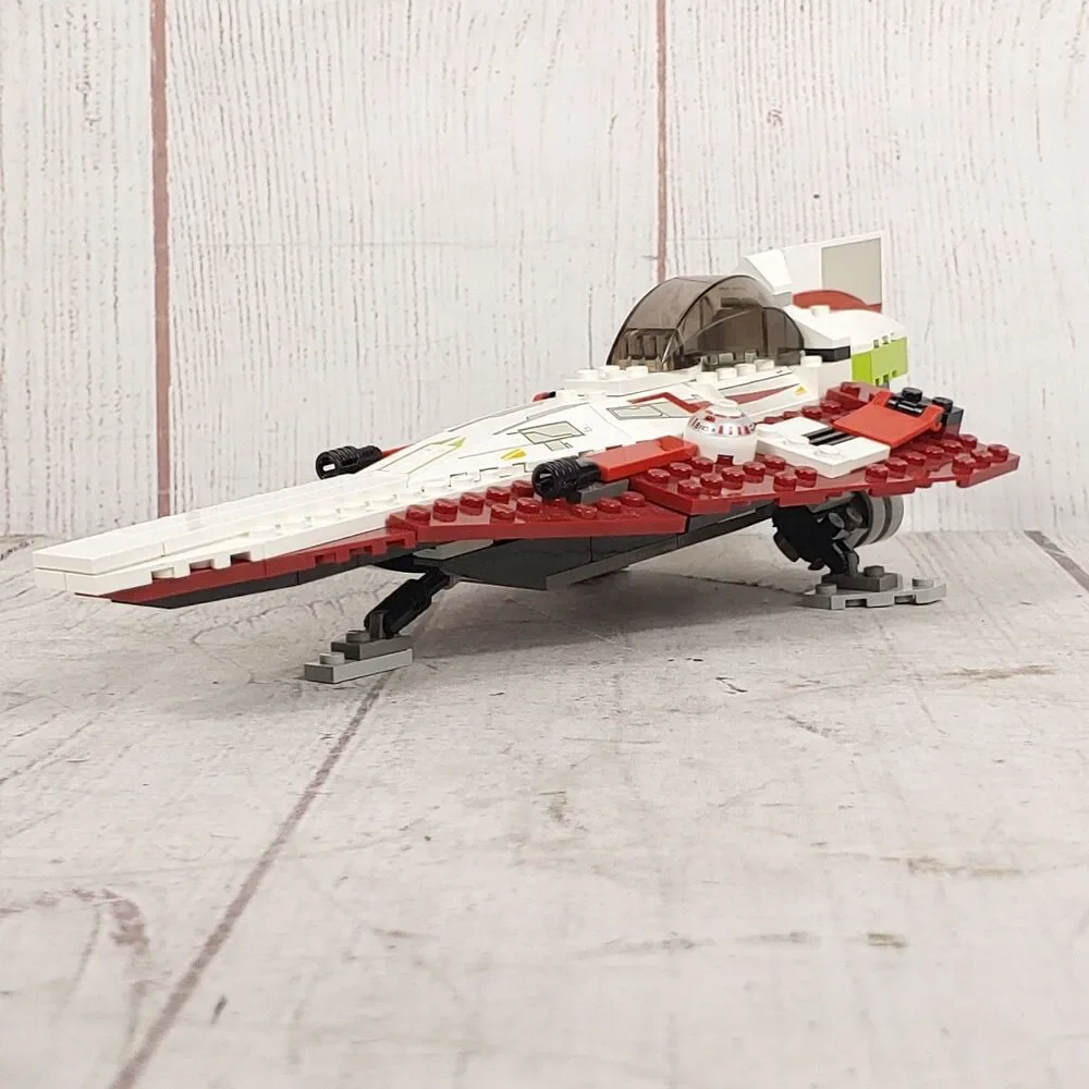 LEGO Star Wars Jedi Starfighter 7143 - 100% COMPLETE - NO Box Or Manual Obi-wan